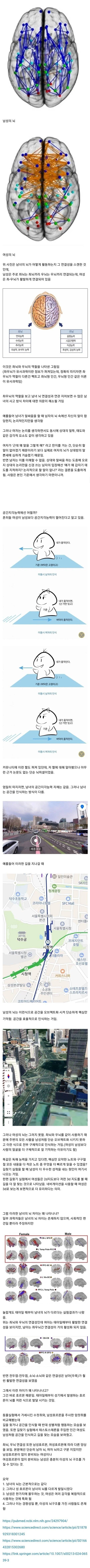 남녀의 뇌가 차이나는 이유