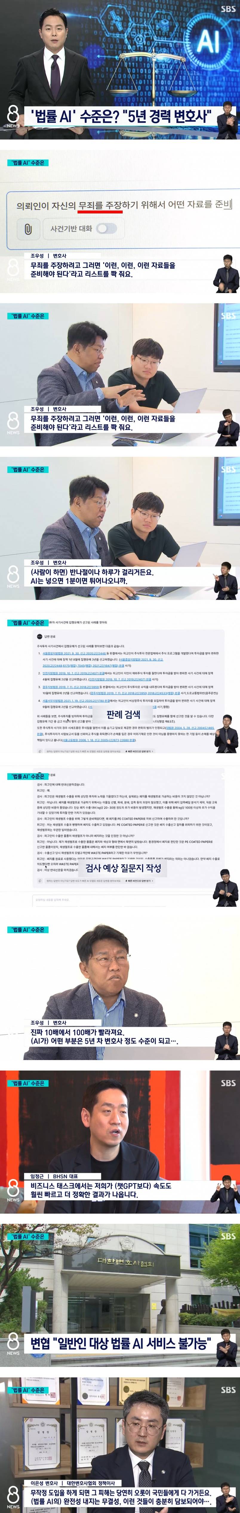 법률 AI 수준