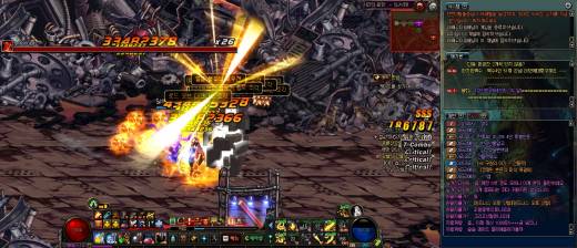 던파 첫만렙 배미 7일차 1700장